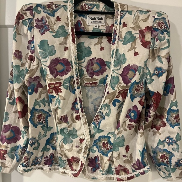 Vintage Patterned Jacket - Picture 5 of 7